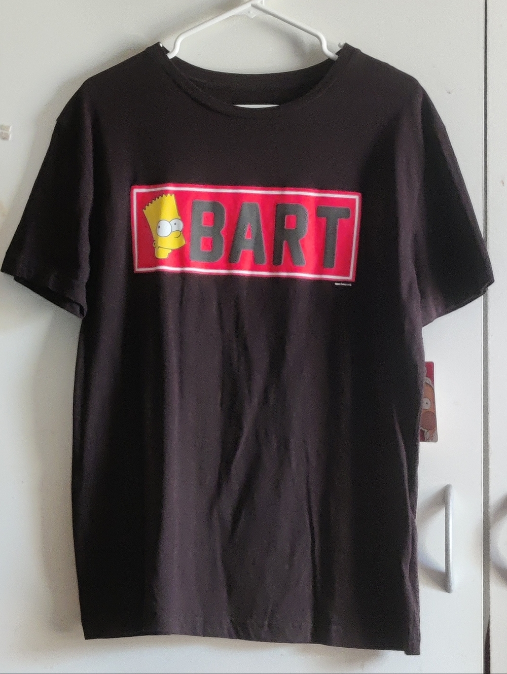 BART Simpson Black Graphic T-Shirt